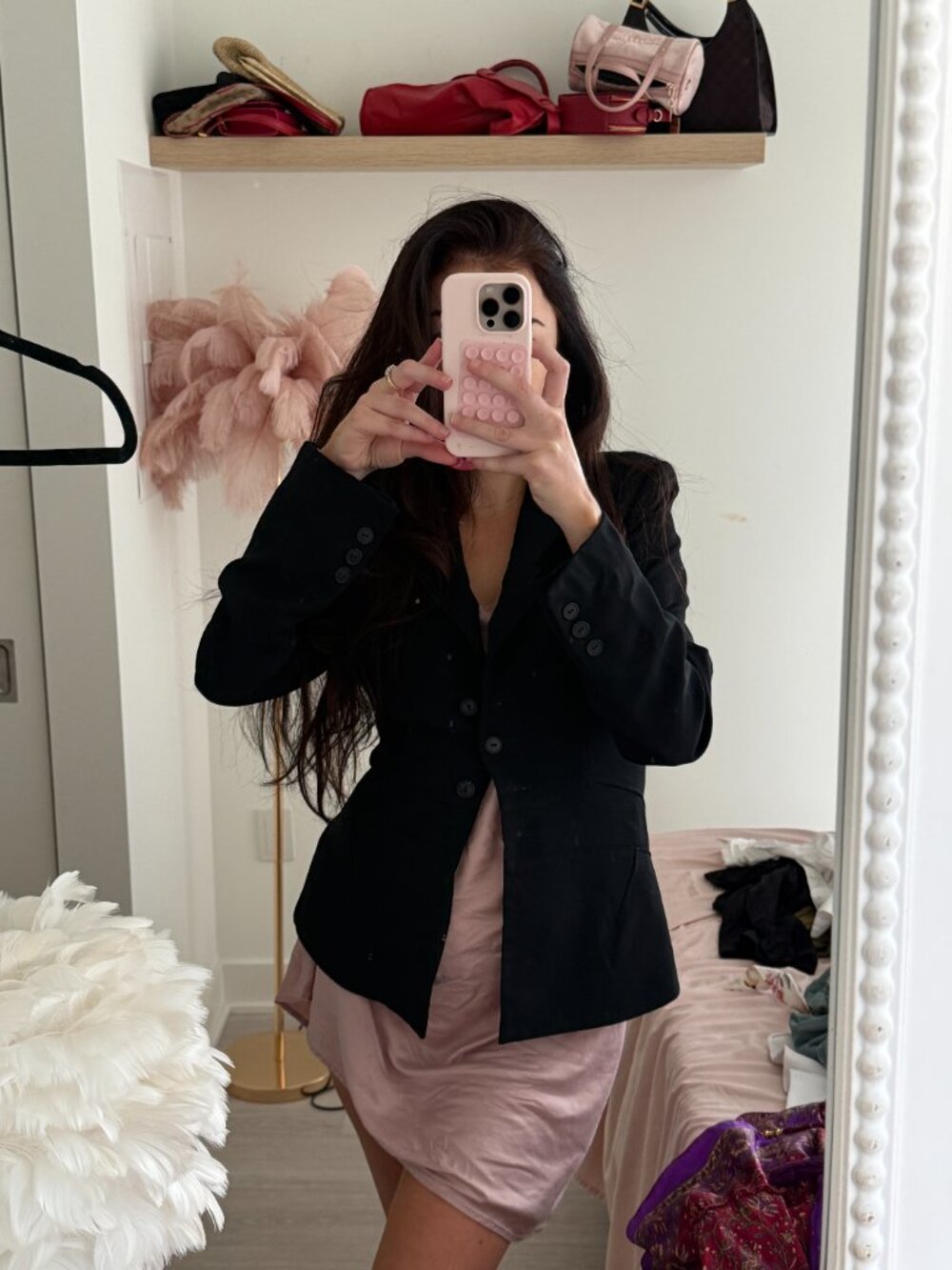 2 for $22 - Vintage Teenflo Feminine Tailored Black Blazer
